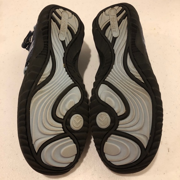 JSport by Jambu Bleeker All-Terrain Shoe Size 6.  Navy and light blue. - Picture 7 of 8
